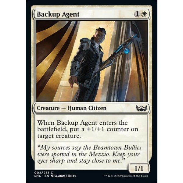 Magic: The Gathering Backup Agent (002) Near Mint Foil