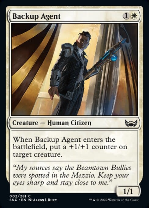 Magic: The Gathering Backup Agent (002) Near Mint Foil - Kingslayer Games
