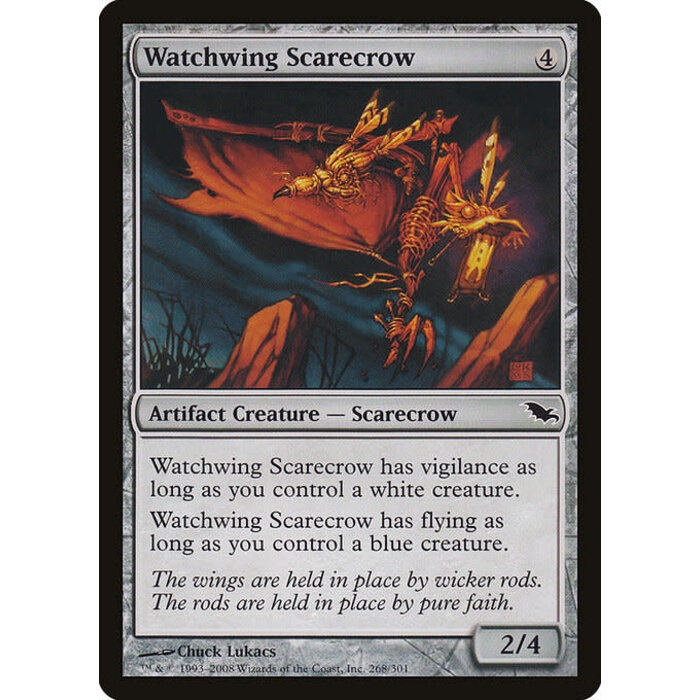 Magic: The Gathering Watchwing Scarecrow (268) Moderately Played
