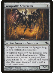 Magic: The Gathering Wingrattle Scarecrow (270) Moderately Played
