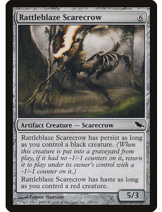 Magic: The Gathering Rattleblaze Scarecrow (259) Moderately Played