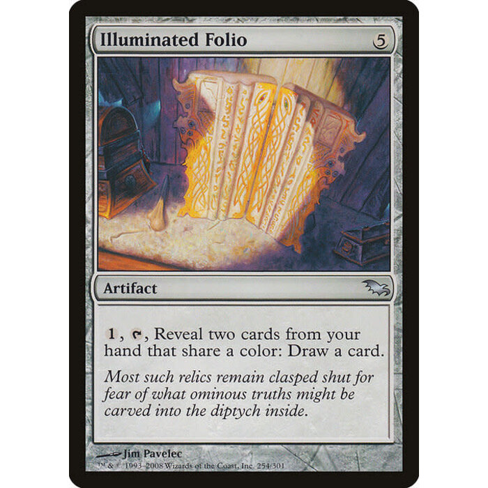 Magic: The Gathering Illuminated Folio (254) Moderately Played
