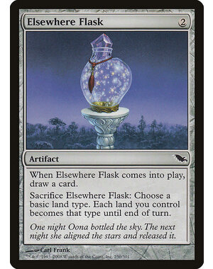 Magic: The Gathering Elsewhere Flask (250) Moderately Played