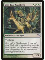 Magic: The Gathering Wilt-Leaf Cavaliers (244) Moderately Played Foil
