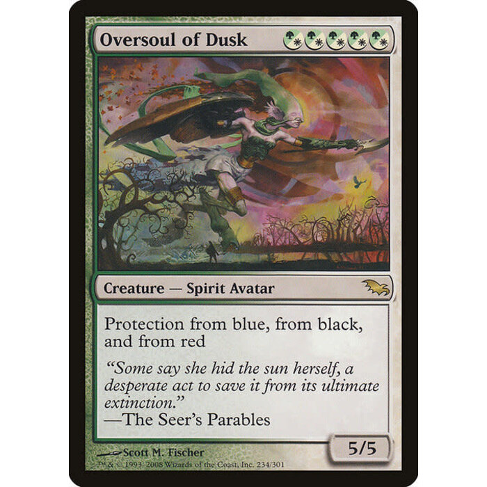 Magic: The Gathering Oversoul of Dusk (234) Moderately Played