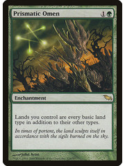 Magic: The Gathering Prismatic Omen (126) Moderately Played - Japanese