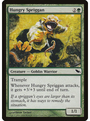 Magic: The Gathering Hungry Spriggan (120) Moderately Played