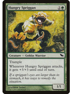 Magic: The Gathering Hungry Spriggan (120) Moderately Played