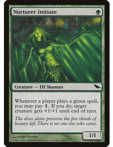 Magic: The Gathering Nurturer Initiate (124) Moderately Played
