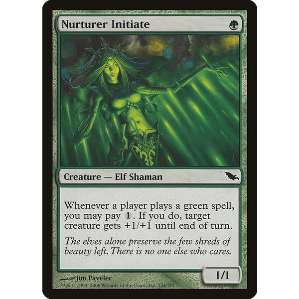 Magic: The Gathering Nurturer Initiate (124) Moderately Played Foil