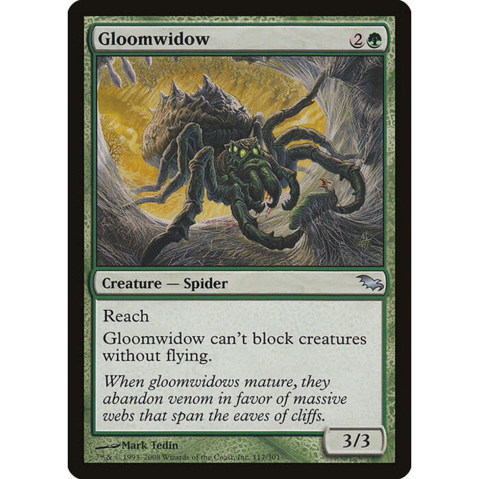 Magic: The Gathering Gloomwidow (117) Moderately Played