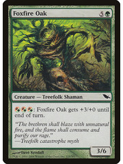 Magic: The Gathering Foxfire Oak (115) Moderately Played