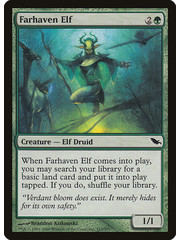 Magic: The Gathering Farhaven Elf (113) Moderately Played Foil