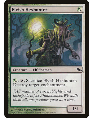 Magic: The Gathering Elvish Hexhunter (226) Moderately Played