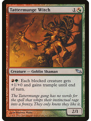 Magic: The Gathering Tattermunge Witch (220) Moderately Played