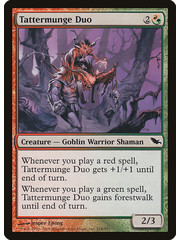 Magic: The Gathering Tattermunge Duo (218) Lightly Played Foil