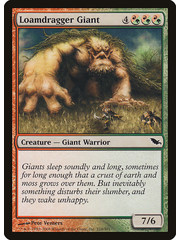 Magic: The Gathering Loamdragger Giant (210) Moderately Played