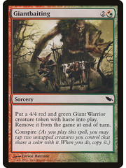 Magic: The Gathering Giantbaiting (207) Lightly Played Foil