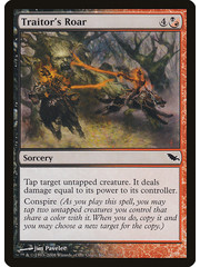 Magic: The Gathering Traitor's Roar (200) Moderately Played