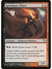 Magic: The Gathering Spiteflame Witch (197) Moderately Played
