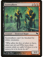 Magic: The Gathering Sootwalkers (196) Moderately Played