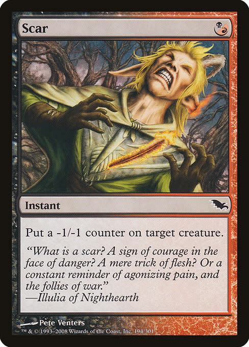 Magic: The Gathering Scar (194) Moderately Played Magic: The Gathering Scar (194) Moderately Played