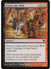 Magic: The Gathering Poison the Well (193) Moderately Played