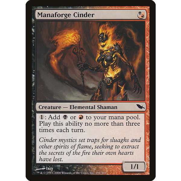 Magic: The Gathering Manaforge Cinder (191) Moderately Played