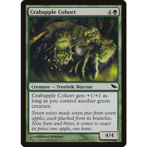 Magic: The Gathering Crabapple Cohort (109) Lightly Played Foil