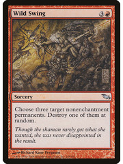 Magic: The Gathering Wild Swing (108) Lightly Played Foil
