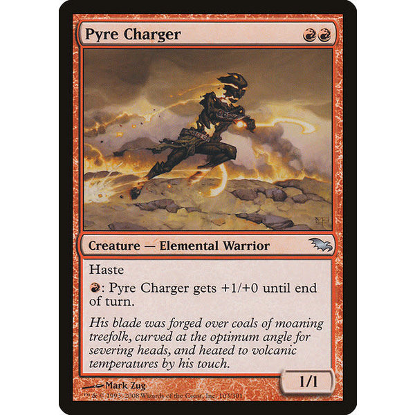 Magic: The Gathering Pyre Charger (103) Lightly Played Foil