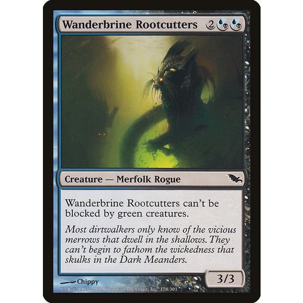 Magic: The Gathering Wanderbrine Rootcutters (178) Moderately Played
