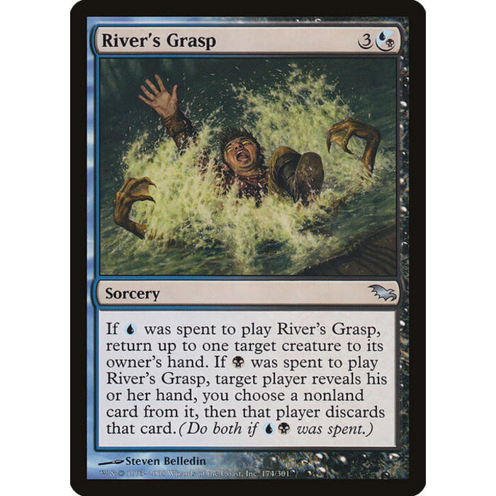 Magic: The Gathering River's Grasp (174) Moderately Played