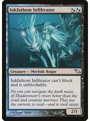 Magic: The Gathering Inkfathom Infiltrator (167) Moderately Played