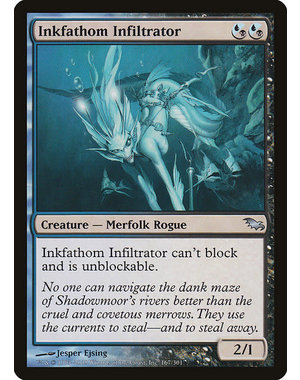 Magic: The Gathering Inkfathom Infiltrator (167) Lightly Played