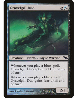 Magic: The Gathering Gravelgill Duo (165) Moderately Played
