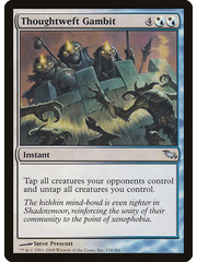 Magic: The Gathering Thoughtweft Gambit (154) Moderately Played