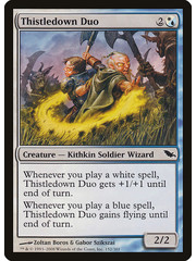 Magic: The Gathering Thistledown Duo (152) Moderately Played
