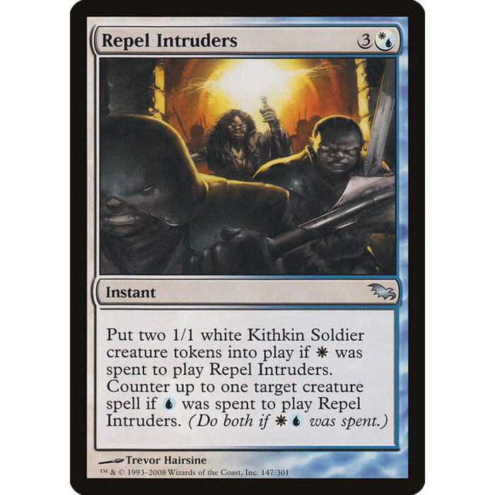 Magic: The Gathering Repel Intruders (147) Moderately Played