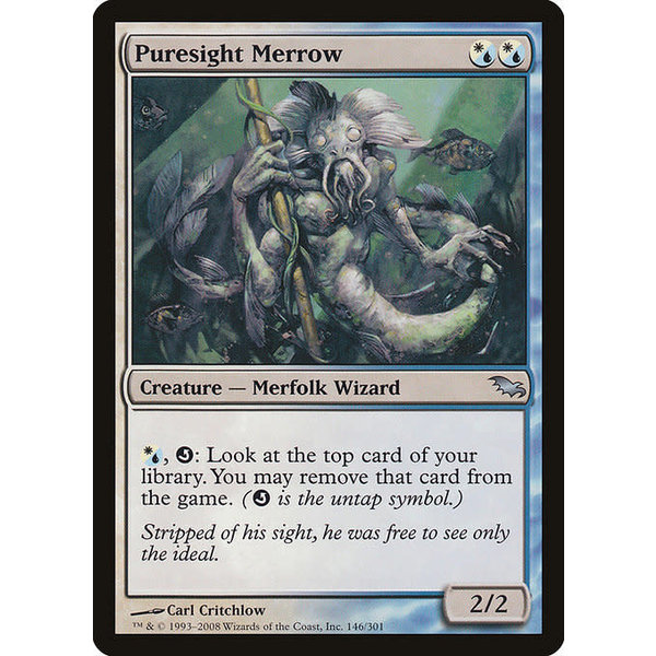 Magic: The Gathering Puresight Merrow (146) Moderately Played