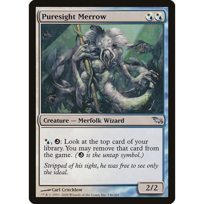 Magic: The Gathering Puresight Merrow (146) Moderately Played