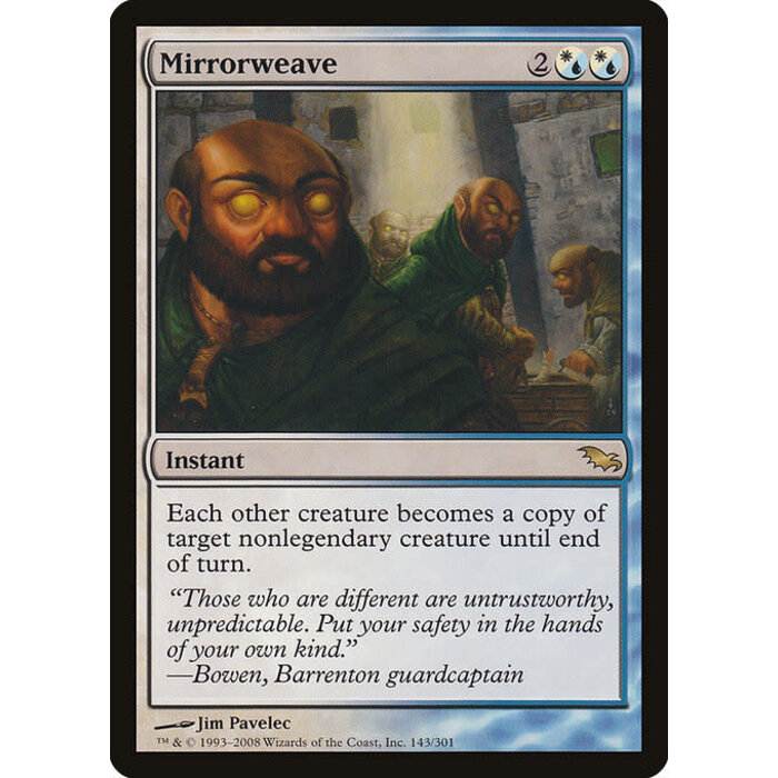 Magic: The Gathering Mirrorweave (143) Lightly Played