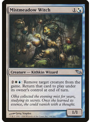Magic: The Gathering Mistmeadow Witch (144) Moderately Played