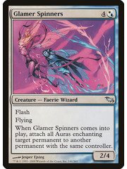 Magic: The Gathering Glamer Spinners (141) Moderately Played Foil