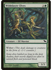 Magic: The Gathering Wildslayer Elves (133) Moderately Played Foil