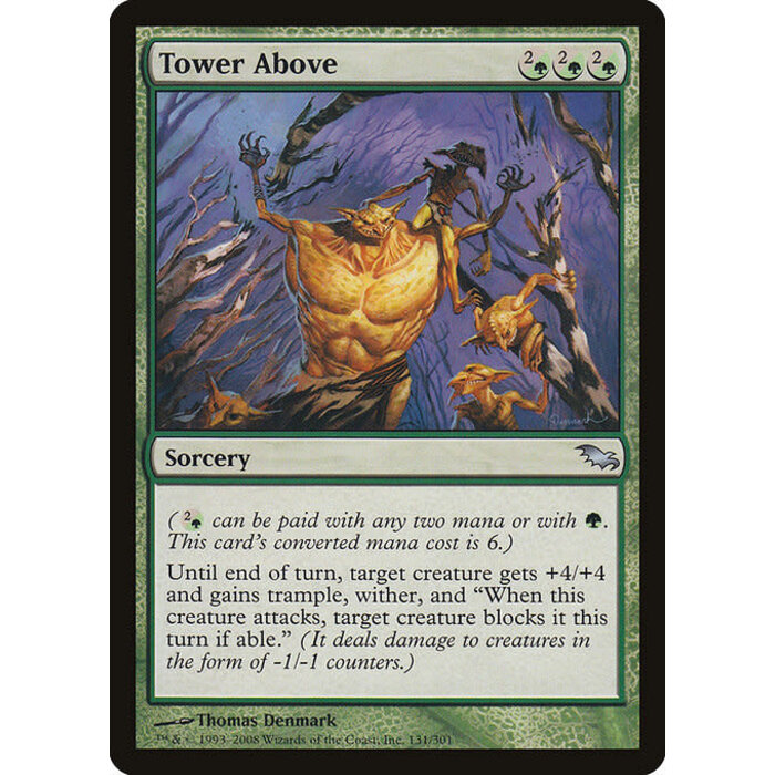 Magic: The Gathering Tower Above (131) Moderately Played