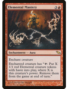 Magic: The Gathering Elemental Mastery (090) Moderately Played Foil - Chinese (S)
