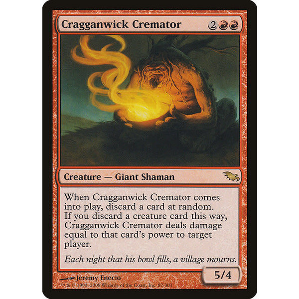 Magic: The Gathering Cragganwick Cremator (087) Moderately Played Foil - Chinese (S)