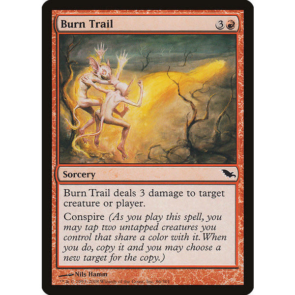 Magic: The Gathering Burn Trail (086) Moderately Played