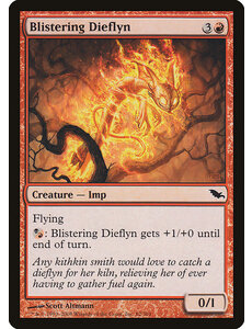Magic: The Gathering Blistering Dieflyn (082) Moderately Played